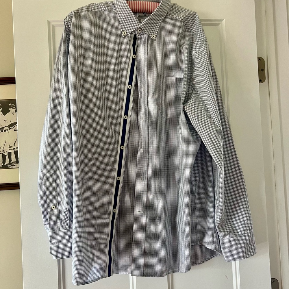 Southern Tide Gray Casual Button Down Shirt